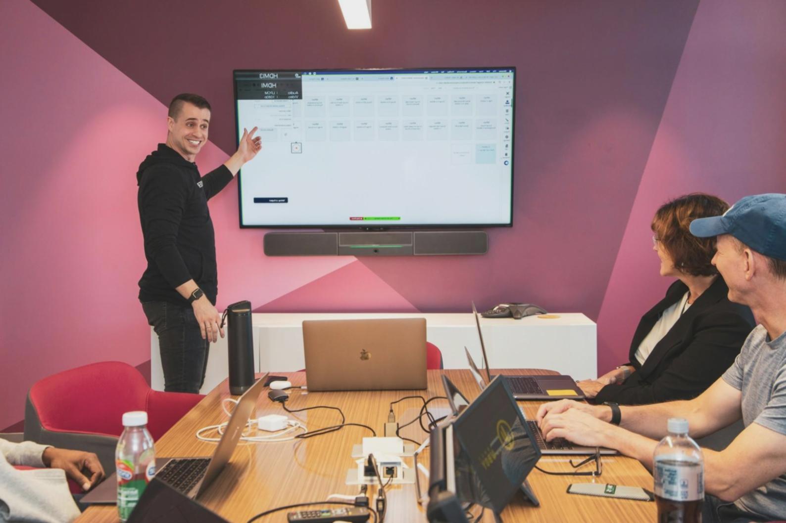 Financial planning session with documents and calculator on wooden desk
